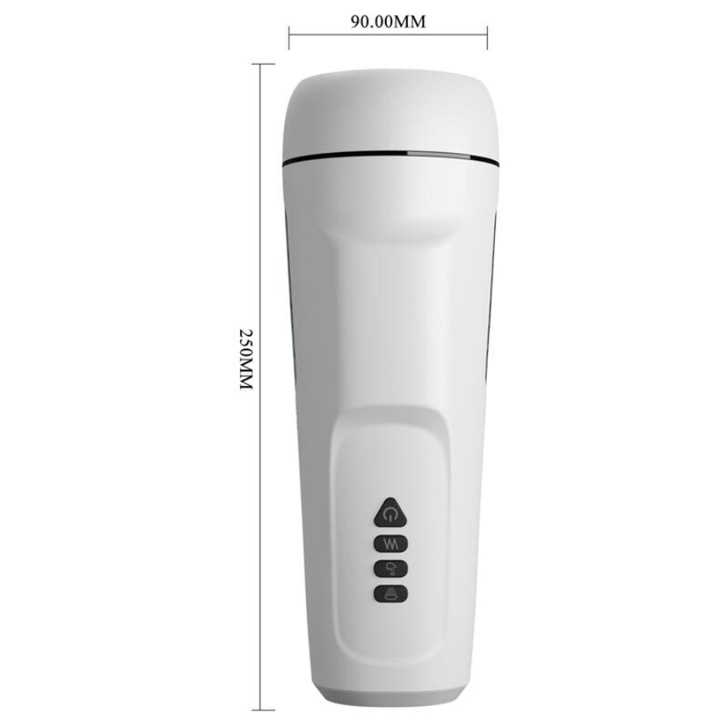 PRETTY LOVE - MASTURBADOR MASCULINO VIBRANTE SIENNA. VOZ E ONDAS ESTIMULANTES