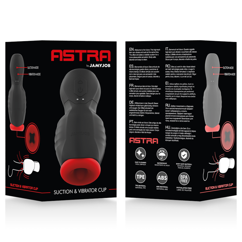 JAMYJOB - ASTRA ORAL EXTREM VIBRAÇÃO E ONDAS ESTIMULANTES