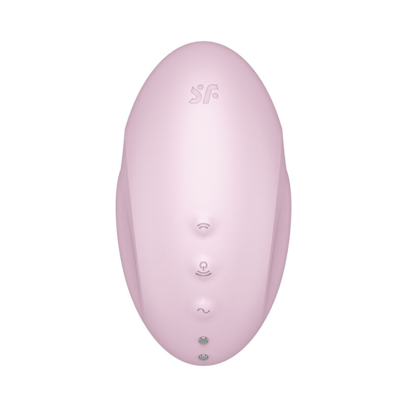 SATISFYER - ESTIMULADOR E VIBRADOR DE PULSO DE AR VULVA LOVER 3 ROSA
