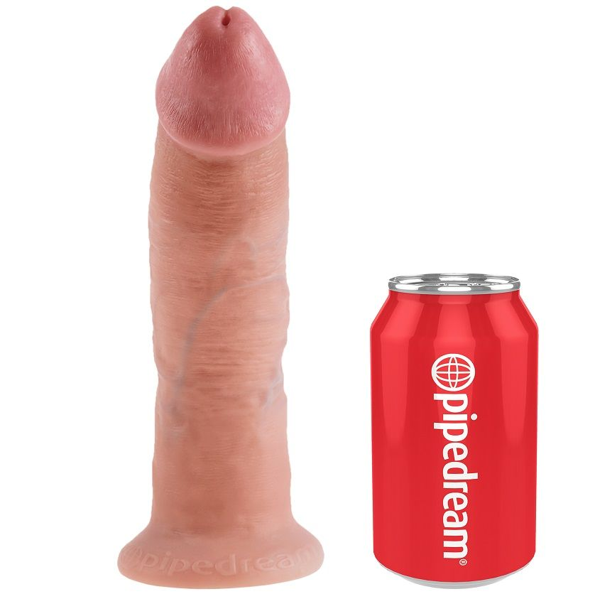 KING COCK - HARNESS COM PÊNIS NATURAL REALISTA 22,9 CM