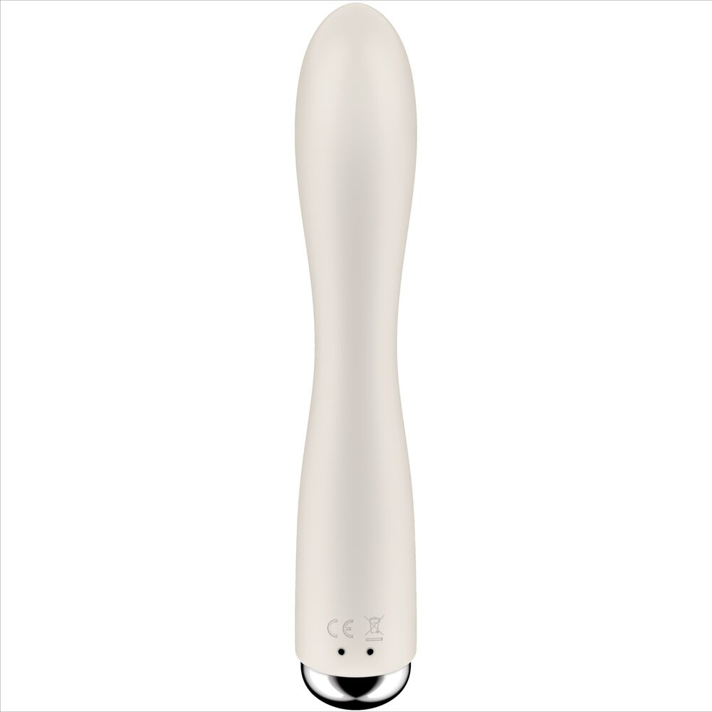 SATISFYER - SPINNING COELHO 1 CLITÓRIS E ESTIMULAO G-SPOT BEGE