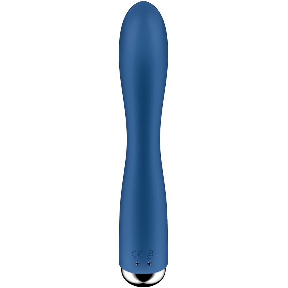 SATISFYER - SPINNING COELHO 1 CLITÓRIS E ESTIMULAO G-SPOT AZUL