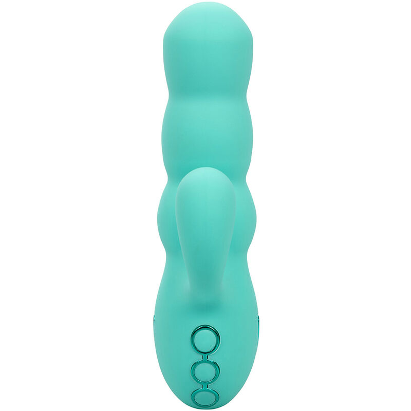 CALEXOTICS - VIBRADOR DEL MAR DIVA RABBIR AQUA GREEN POR CALIFORNIA DREAMING