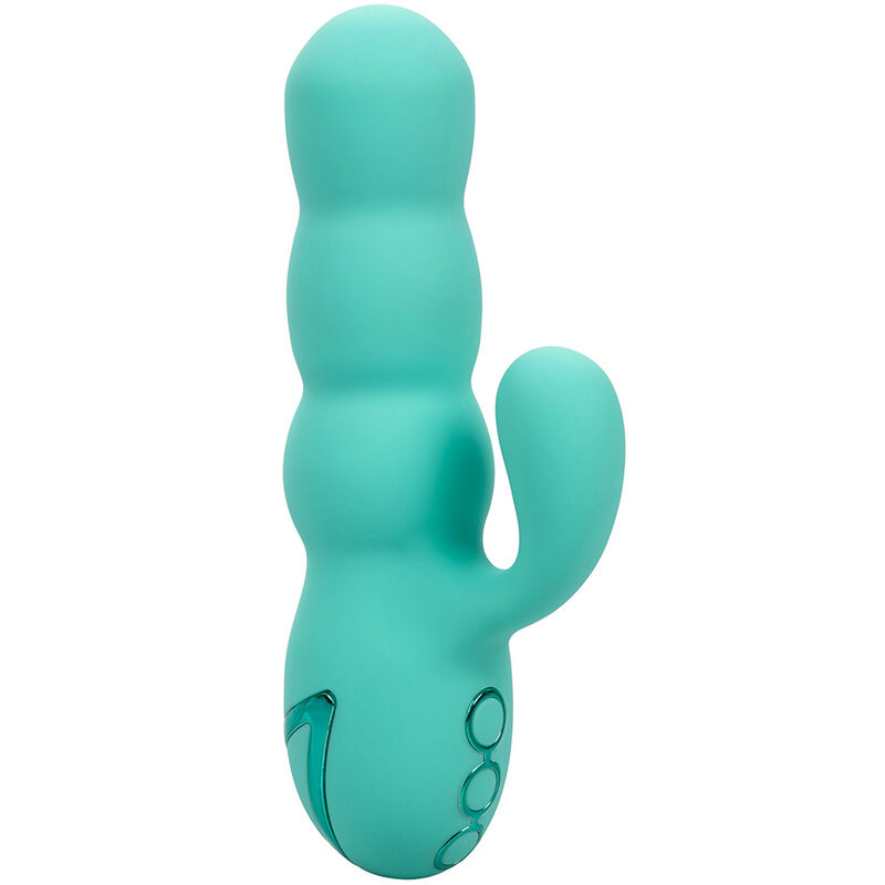 CALEXOTICS - VIBRADOR DEL MAR DIVA RABBIR AQUA GREEN POR CALIFORNIA DREAMING