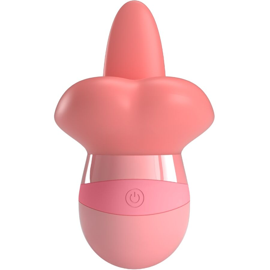 PRETTY LOVE - ESTIMULADOR DE CLITÓRIS KYLEE TONGUE 10 VIBRAÇÕES ROSA NUDE
