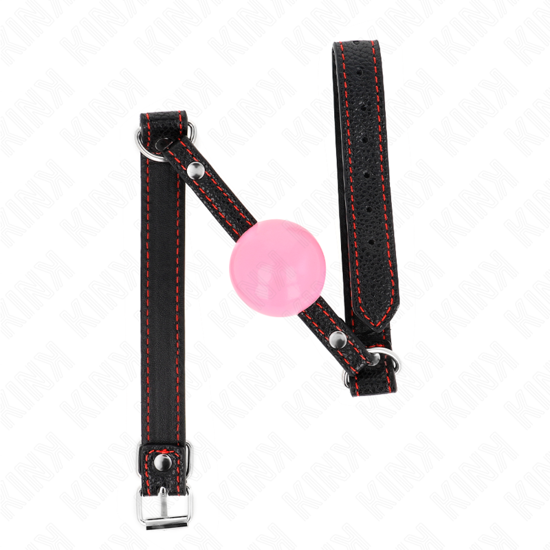 KINK - BOLA OURO ROSA 4 CM MORDAÇA 60 X 2 CM