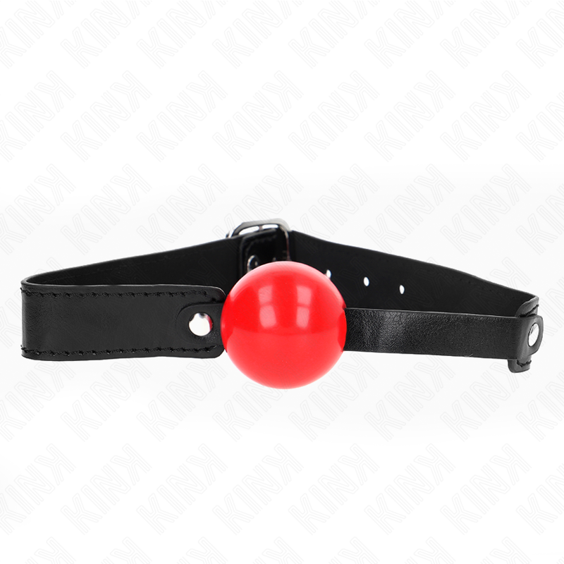 KINK - BOLA TPE MACIA 4 CM GAG MODELO 1 66 X 2,5 CM AJUSTÁVEL 41-61 CM