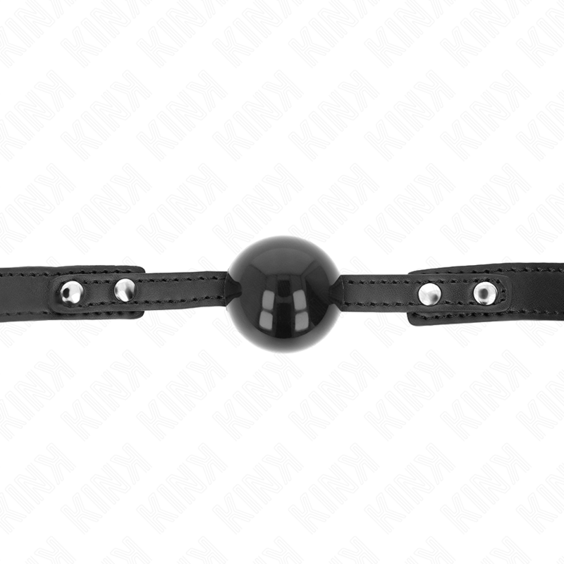 KINK - BOLA TPE MACIA 4 CM GAG MODELO 3 60 X 2 CM AJUSTÁVEL 37-52 CM