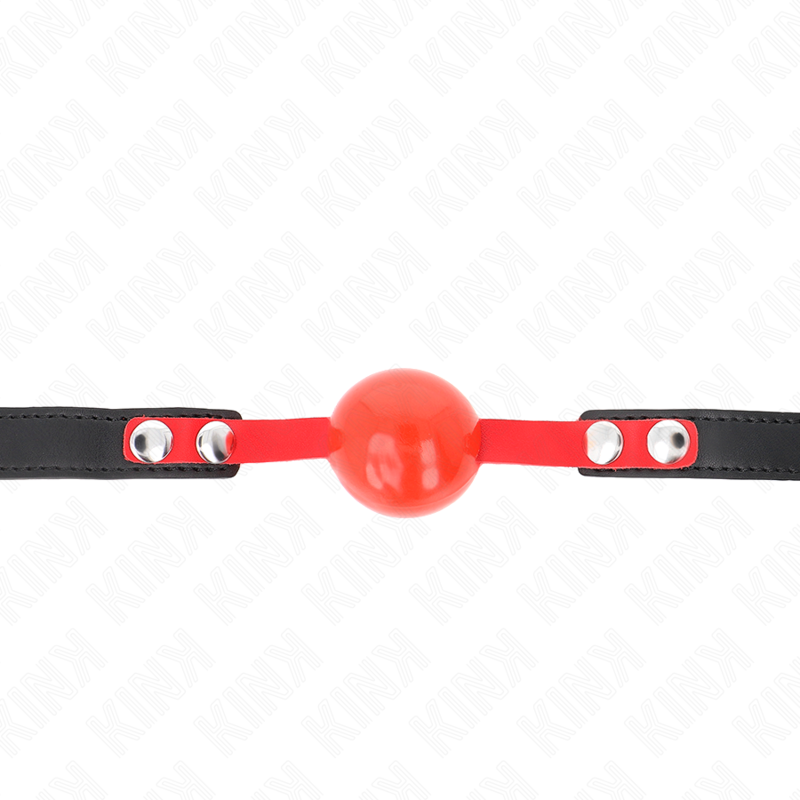 KINK - BOLA TPE MACIA 4 CM GAG MODELO 4 60 X 2 CM AJUSTÁVEL 37-52 CM