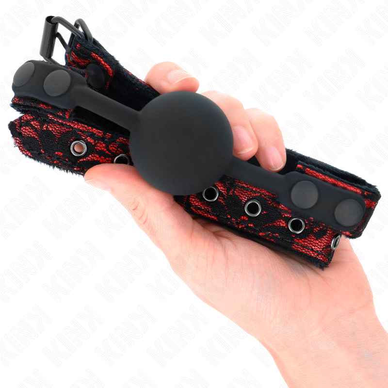 KINK - BOLA SILICONE SCANDAL 4 CM GAG MODELO 1 65 X 2 CM