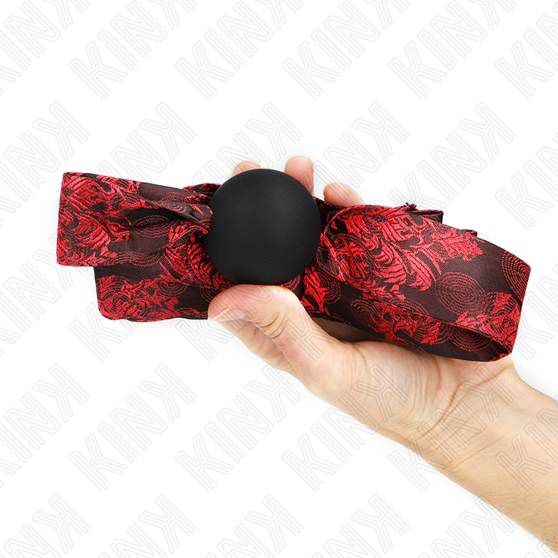 KINK - BOLA SILICONE SCANDAL 4,5 CM GAG MODELO 2 146 X 4 CM