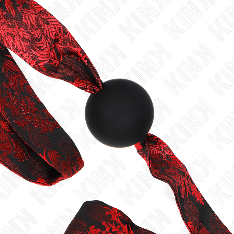KINK - BOLA SILICONE SCANDAL 4,5 CM GAG MODELO 2 146 X 4 CM