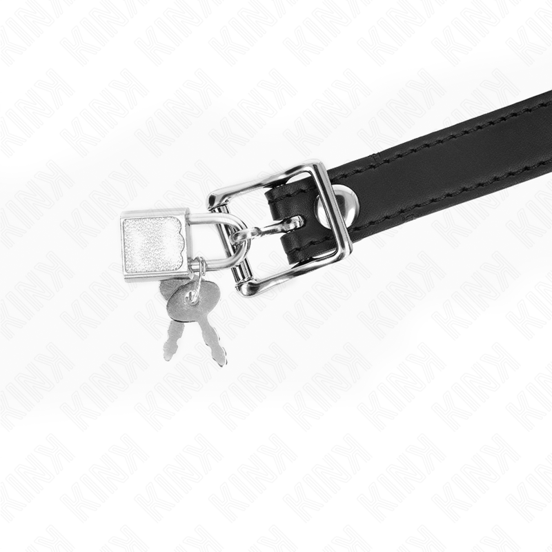 KINK - BOLA SILICONE MORDAÇA 4 CM COM FECHADURA 60 X 2 CM
