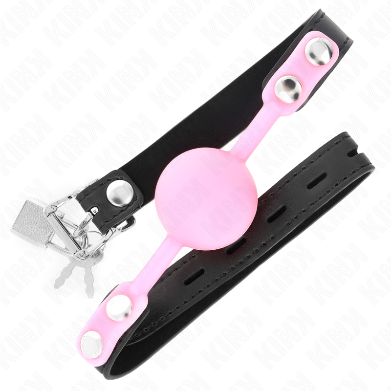 KINK - BOLA SILICONE LUMINOSA MORDAÇA 4 CM 60 X 2 CM