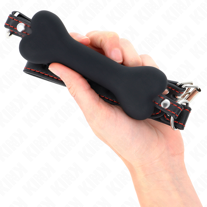 KINK - OSSO PRETO MORDAÇA 12 CM 63 X 2 CM