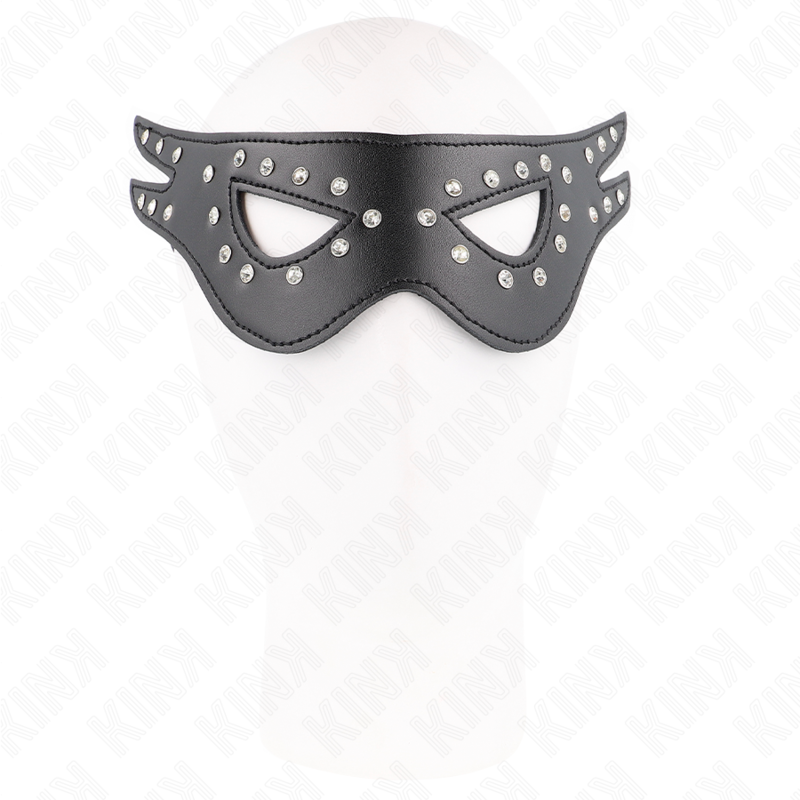 KINK - MÁSCARA DE COURO SEXY MODELO 2 27 X 13 CM