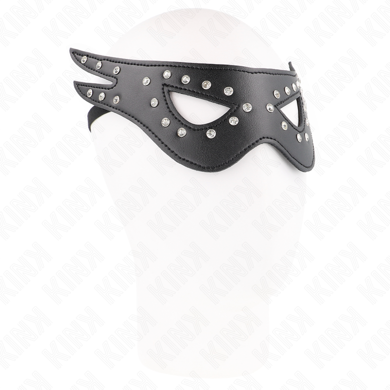 KINK - MÁSCARA DE COURO SEXY MODELO 2 27 X 13 CM