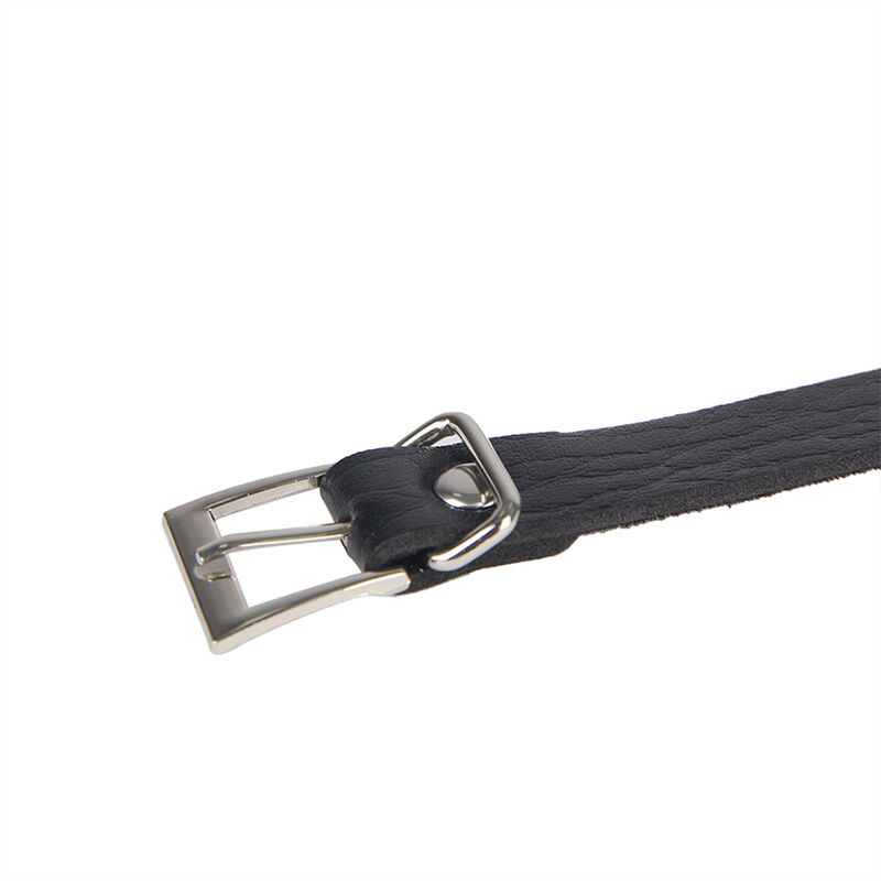 SUBBLIME - 953713 PUNK BONDAGE CINTO FIVELA DE METAL PRETO TAMANHO ÚNICO
