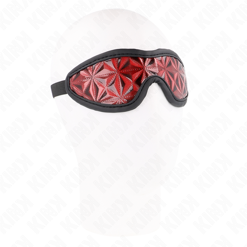 KINK - FAIXA DE CABEÇA PADRÃO DIAMANTE VERMELHO 20,5 X 6 CM