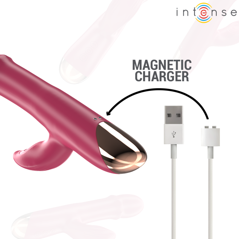 INTENSE - CHLOE MULTIFUNCIONAL VIBRADOR 3 EM 1 VERMELHO