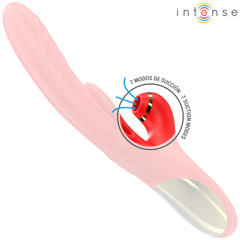 INTENSE - KAROL MULTIFUNÇÃO VIBRADOR THRUST & ESTIMULAÇÃO & ONDAS ESTIMULANTES VERMELHO