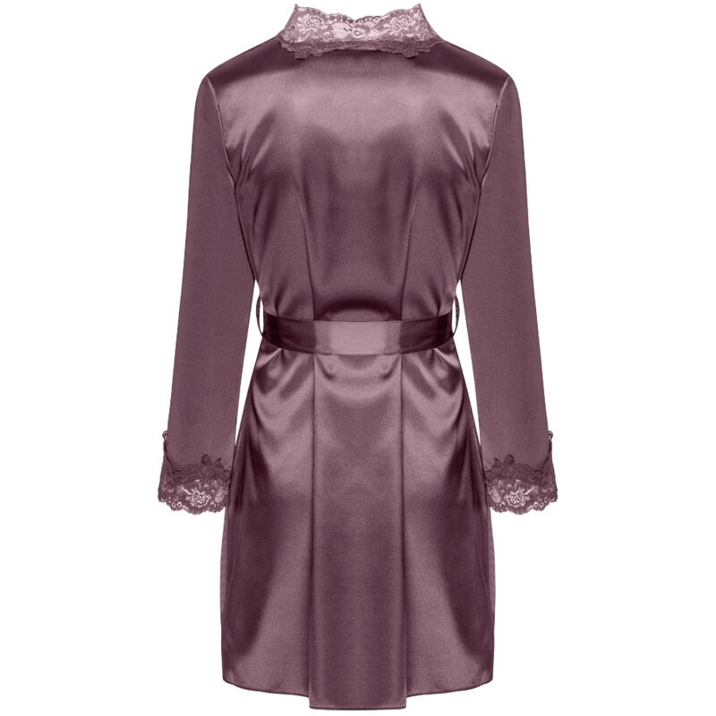 LIVCO CORSETTI FASHION - JACQUELINE LC 90249 ROUPO + CAMISA + CALCINHA VIOLETA L/XL