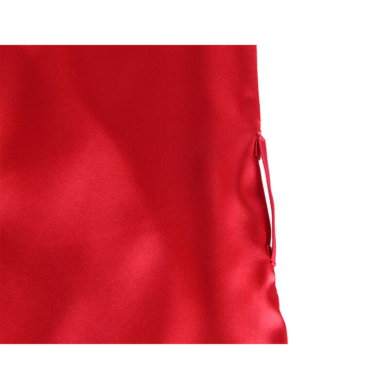 SUBBLIME - 954017 CAMISOLA DE RENDA TRANSPARENTE NAS COSTAS + TANGA VERMELHO/PRETO S/M