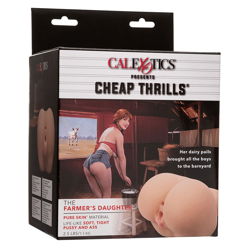 CALEXOTICS - A FILHA DO FAZENDEIRO DUPLO MASTURBADOR REALISTA CARNE