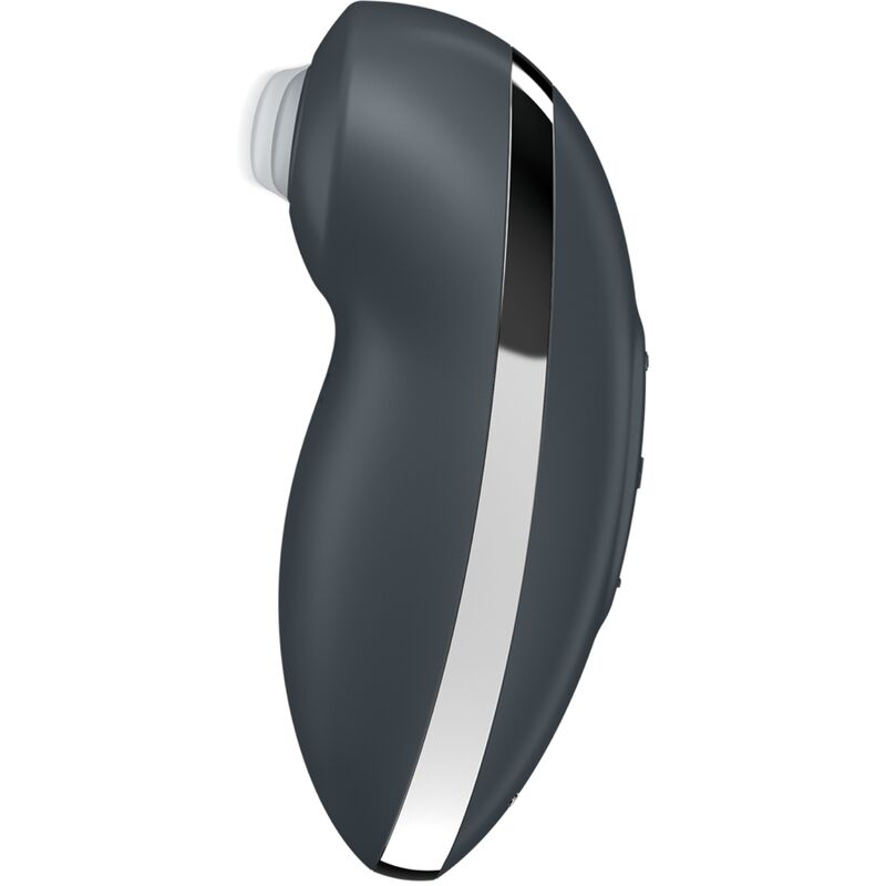 SATISFYER - TAP & CLIMAX 2 VIBRADOR E ESTIMULADOR CINZA