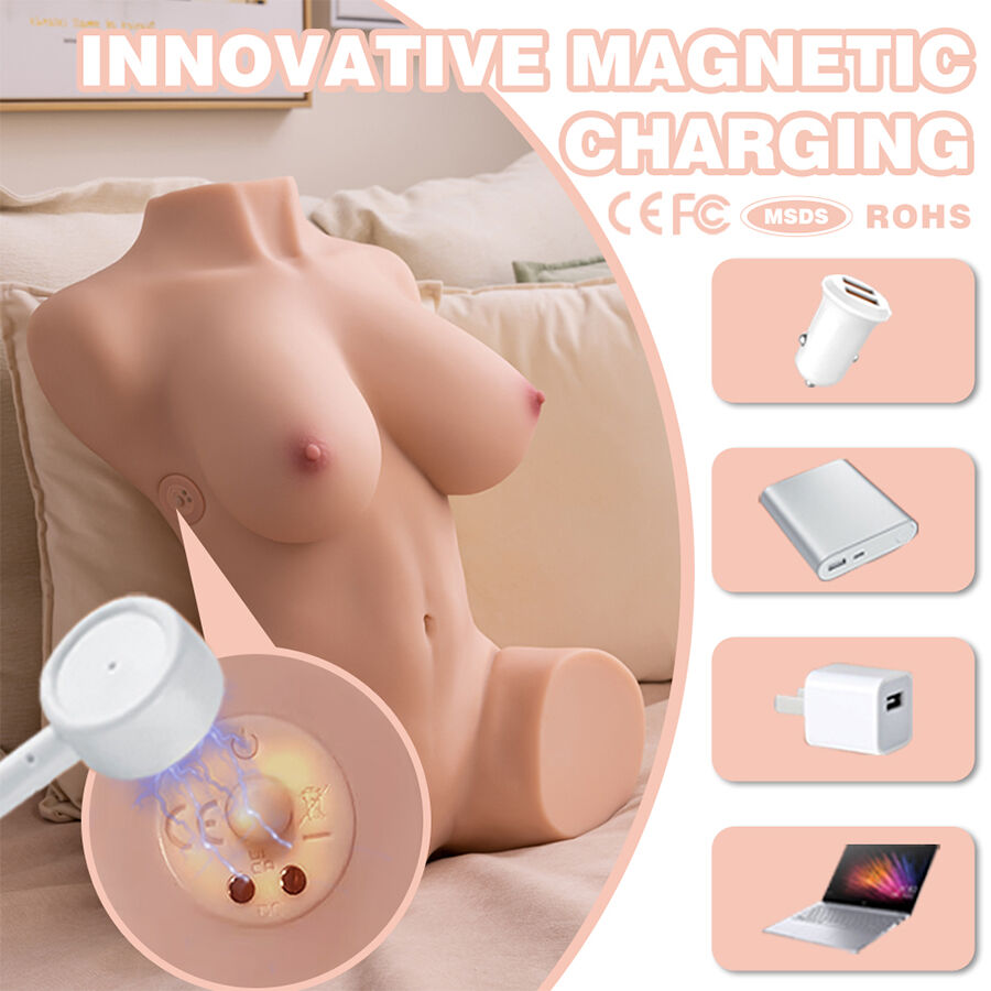 XISE - DANIA THRUSTING TORSO FEMININO VIBRANTE REALISTA 52 CM