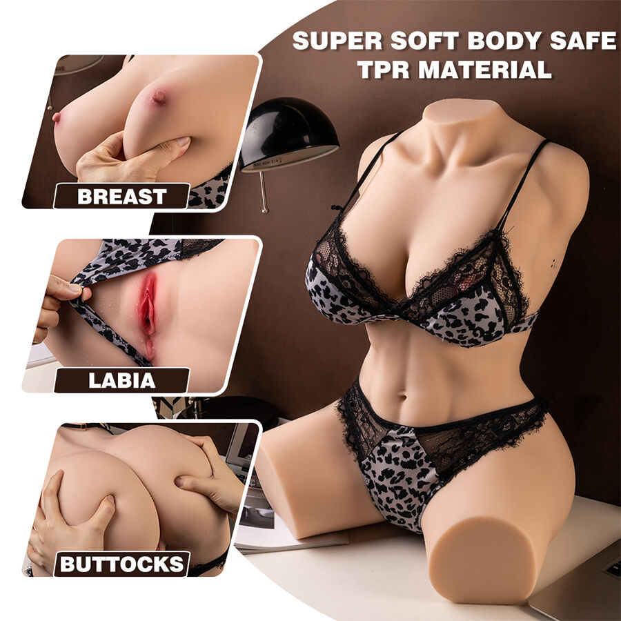 XISE - MURIEL TORSO FEMININO REALISTA COM IMPULSO 55 CM