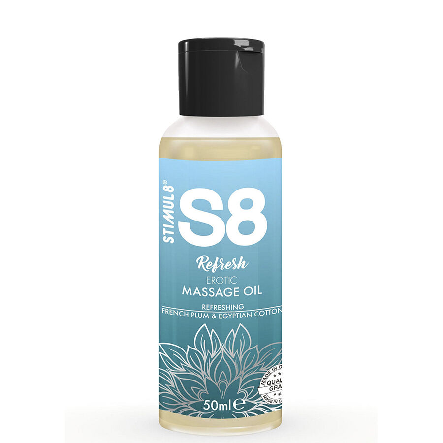 STIMUL8 - ÓLEO DE MASSAGEM S8 CAIXA 3 X 50 ML