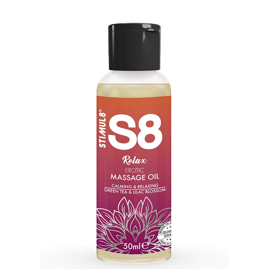 STIMUL8 - ÓLEO DE MASSAGEM S8 CAIXA 3 X 50 ML