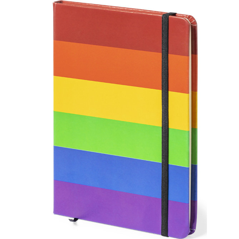 PRIDE - CADERNO BANDEIRA LGBT 15 X 21