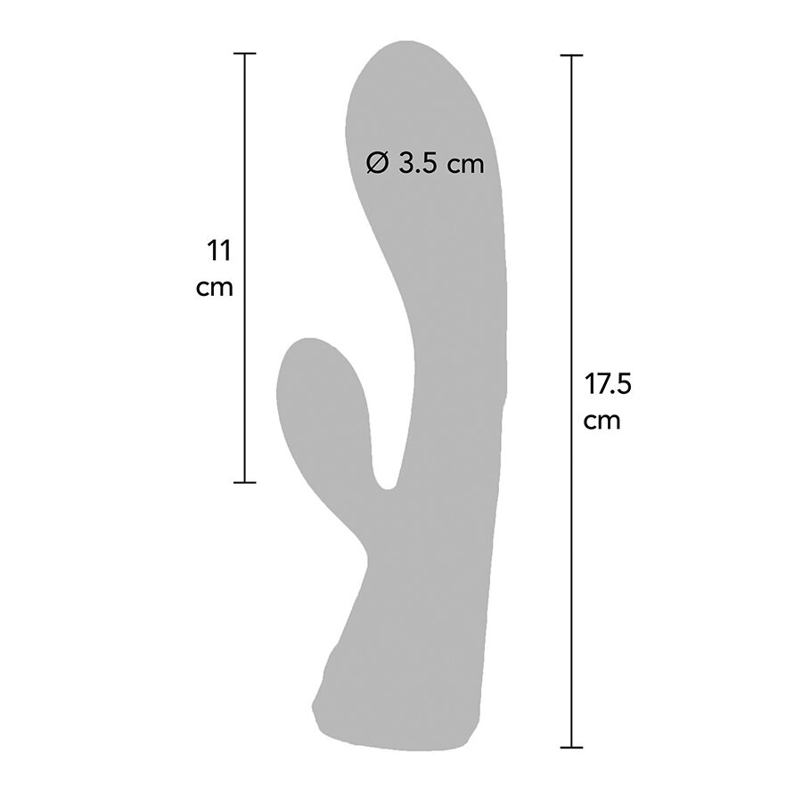 TOYJOY - VIBRADOR IVY IRIS COELHO ROXO