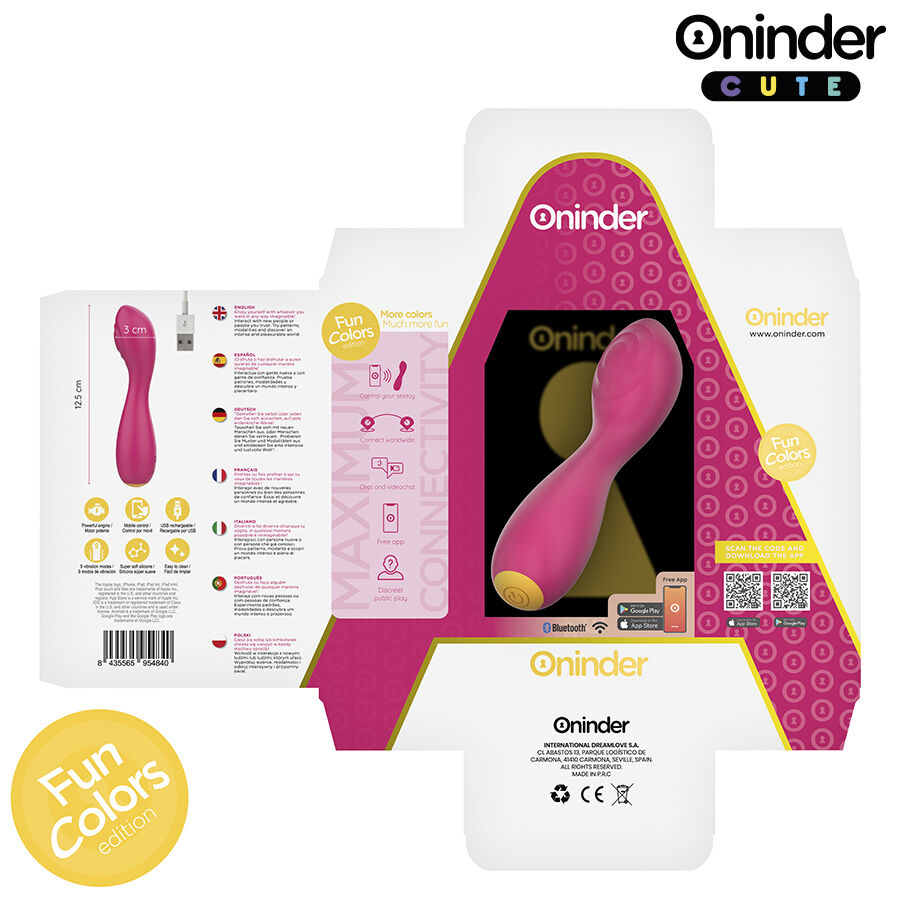 ONINDER CUTE - LOVE BUDDY MASTER VIBRADOR DE PONTO G - APLICATIVO MUNDIAL GRATUITO