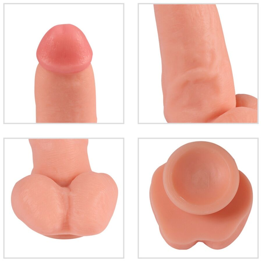 SHEQU - RED EAGLE VIBRADOR DILDO COM CONTROLE REMOTO 17 CM