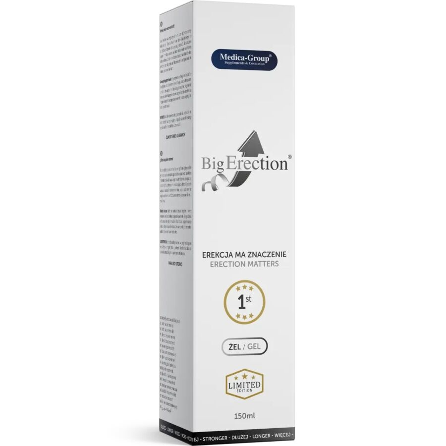 MEDICA GROUP - GEL ÍNTIMO PARA EREÇÃO MASCULINA 150 ML
