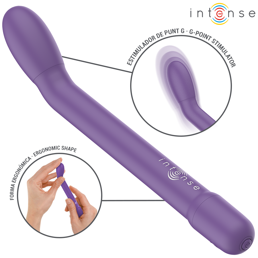 INTENSE - ESTIMULADOR DO PONTO G ROXO
