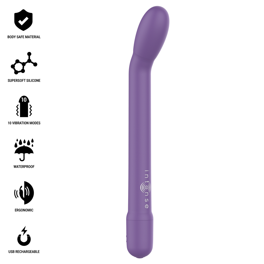 INTENSE - ESTIMULADOR DO PONTO G ROXO