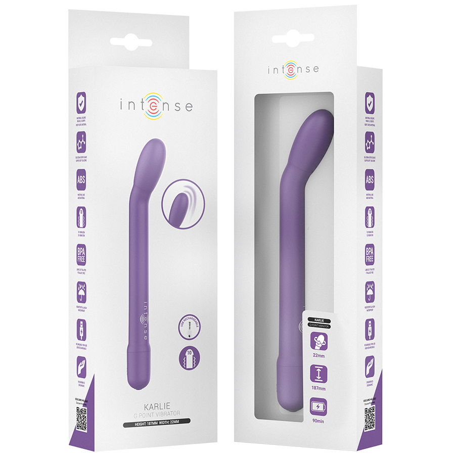 INTENSE - ESTIMULADOR DO PONTO G ROXO