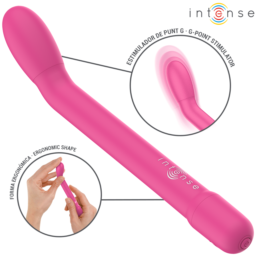 INTENSE - ESTIMULADOR DE PONTO G ROSA
