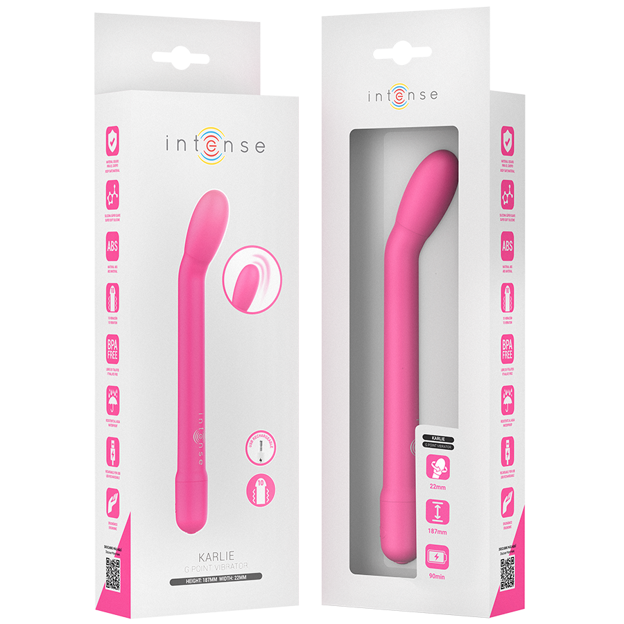 INTENSE - ESTIMULADOR DE PONTO G ROSA