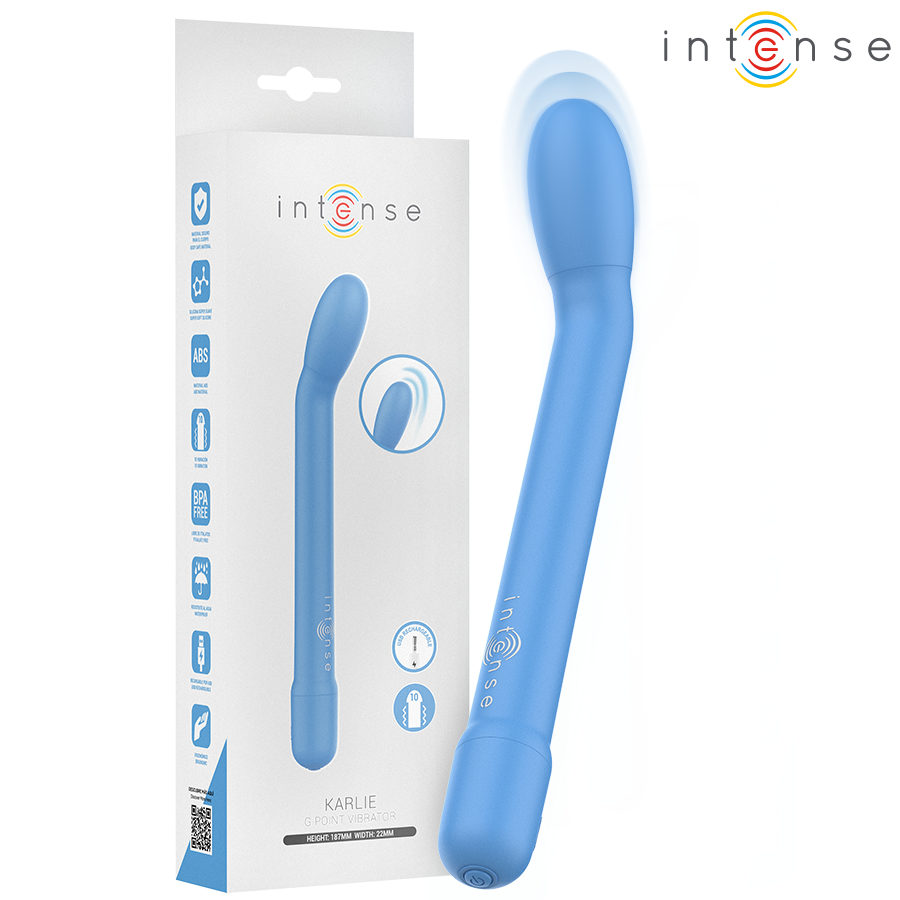 INTENSE - ESTIMULADOR DE PONTO G AZUL