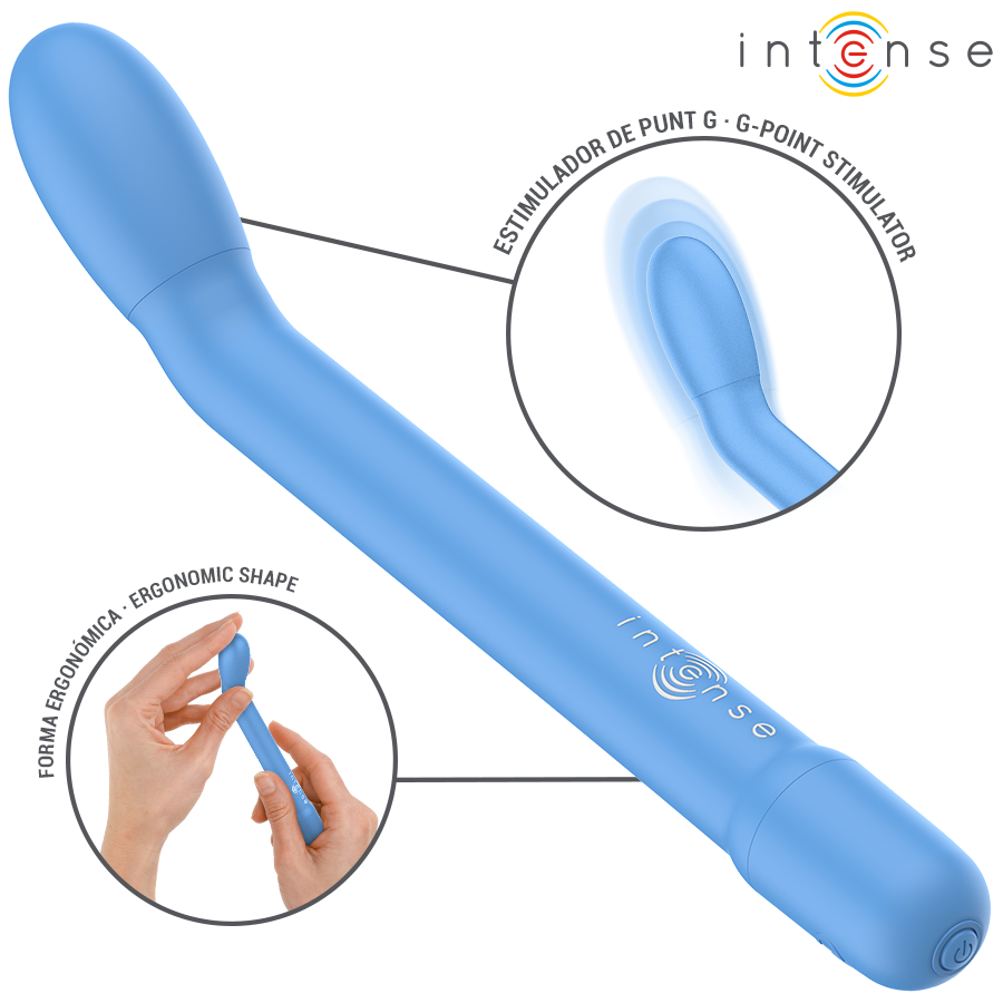 INTENSE - ESTIMULADOR DE PONTO G AZUL