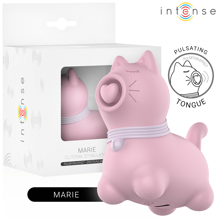 INTENSE - ESTIMULADOR DE CLITÓRIS PARA FILHOTES ROSA
