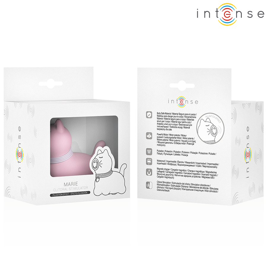 INTENSE - ESTIMULADOR DE CLITÓRIS PARA FILHOTES ROSA