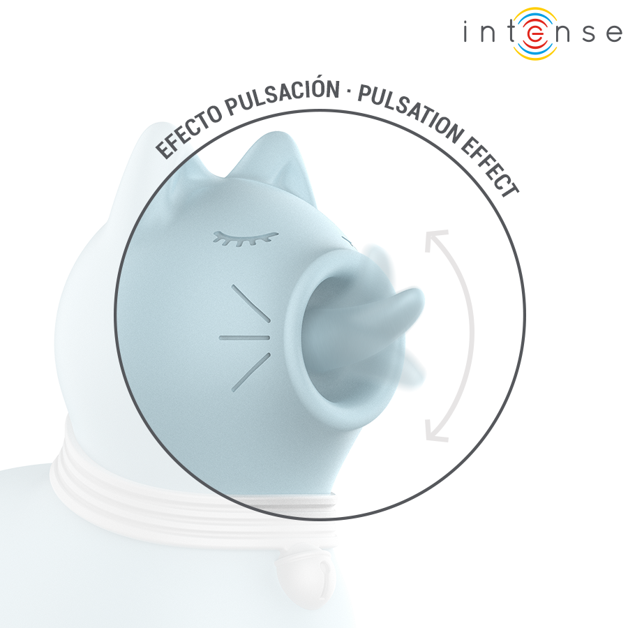INTENSE - ESTIMULADOR DE CLITÓRIS PARA CACHORRO AZUL