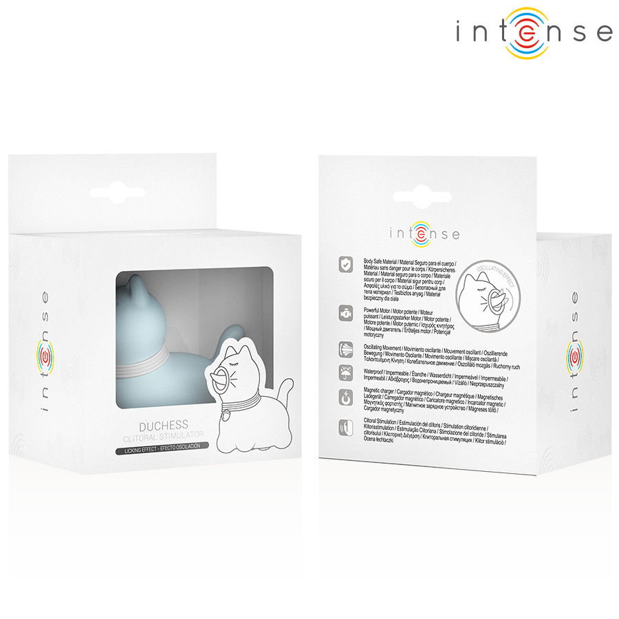 INTENSE - ESTIMULADOR DE CLITÓRIS PARA CACHORRO AZUL