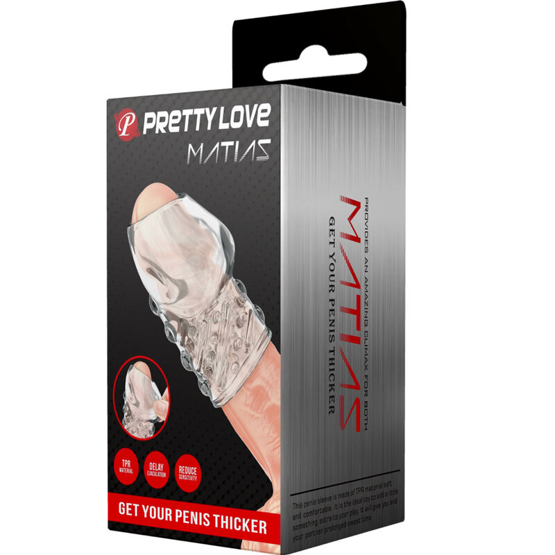 PRETTY LOVE - MATIAS ESPESSANTE DE PÊNIS TRANSPARENTE